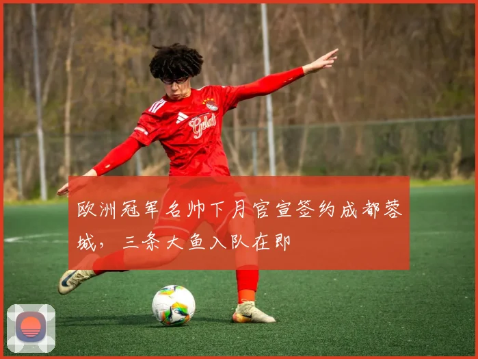 欧洲冠军名帅下月官宣签约成都蓉城，三条大鱼入队在即
